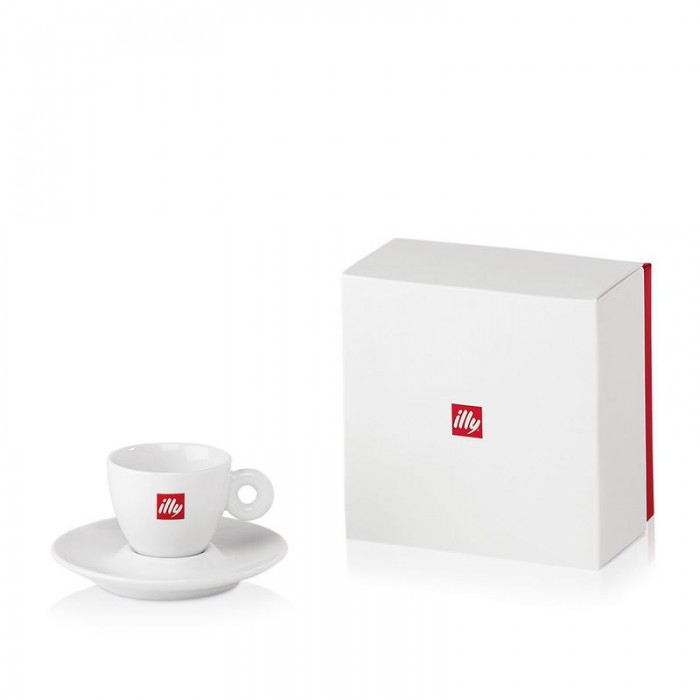 Coppia Tazzine in Ceramica Illy Thun
