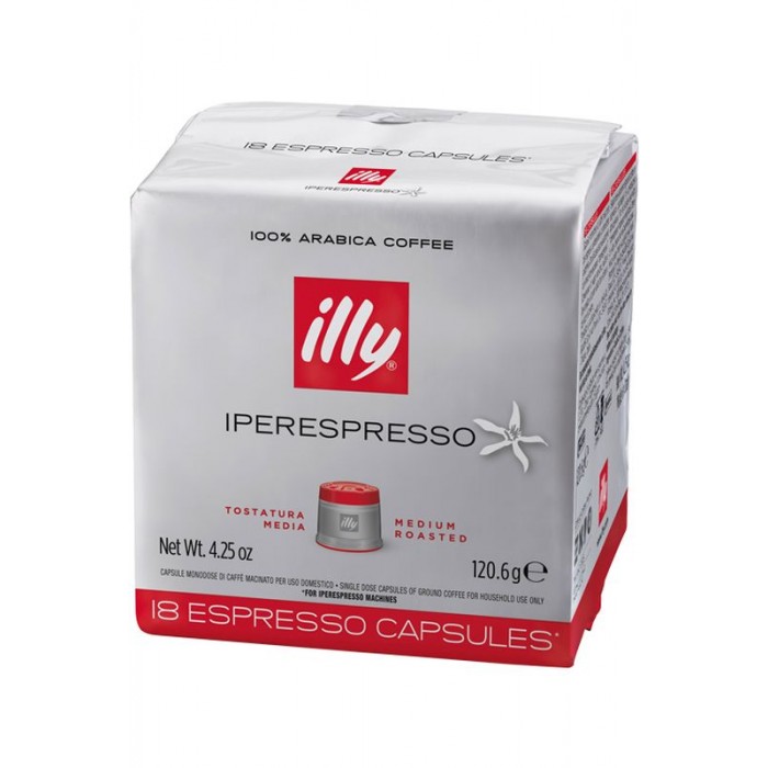 Illy IperEspresso Caffe Tostatura Media 18 capsule