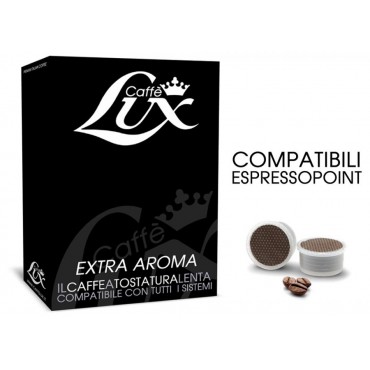 50 Capsule Caffe Lux Extra Aroma Compatibile Espresso Point