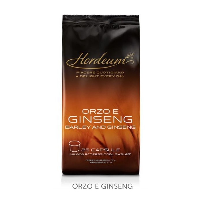 25 capsule Ginseng Hordeum per  Mitaca ILLY MPS